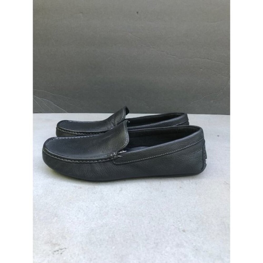 L.B. Evans Alton Black leather men's shoes